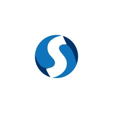 letter S logo. vector illustration symbol design.