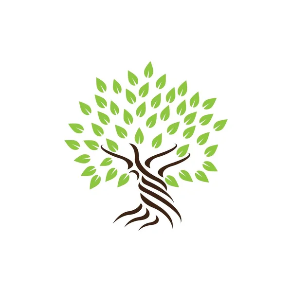 Tree Icon Vector Illustration Logo Design — Vector de stock