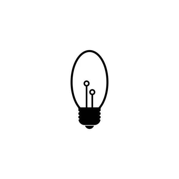 Light Bulb Icon Vector Illustration Symbol Design — Stockvektor