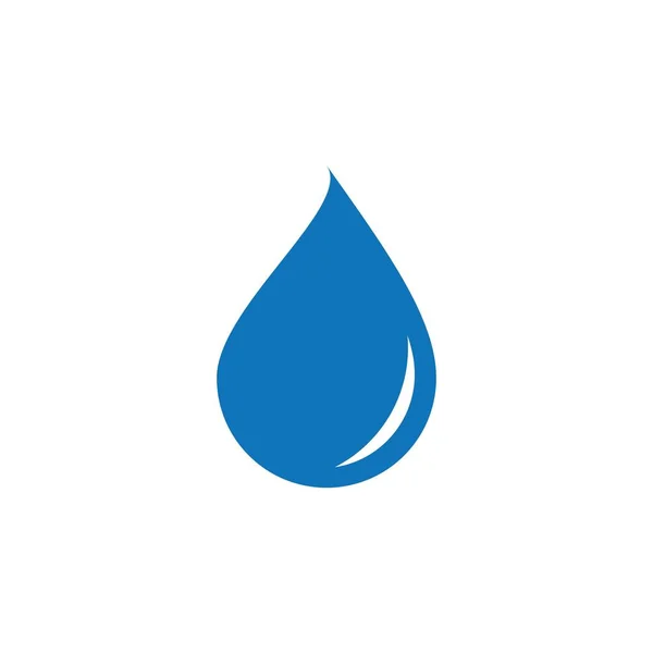 Water Drop Logo Vector Illustration Symbol Design —  Vetores de Stock