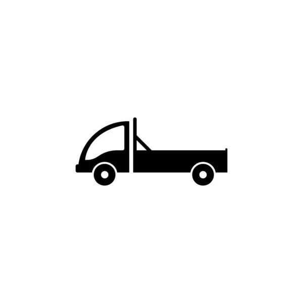 Pickup Car Icon Vector Illustration Template Design — Archivo Imágenes Vectoriales