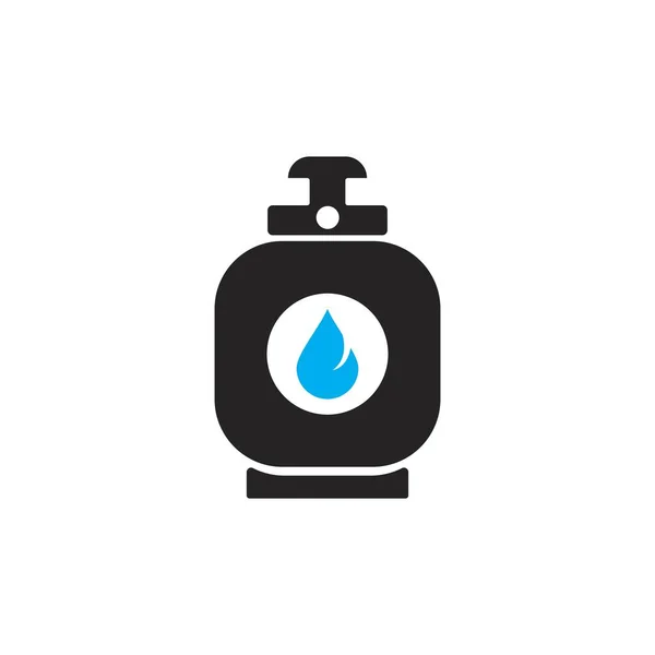 Gas Cylinder Icon Vector Illustration Symbol Design —  Vetores de Stock
