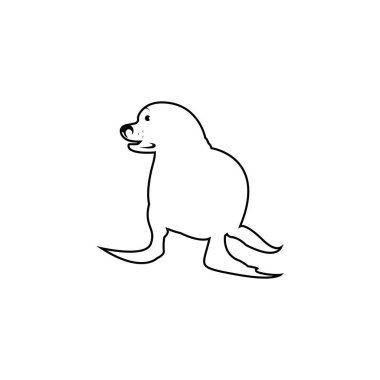 seals vector icon  illustration template logo design