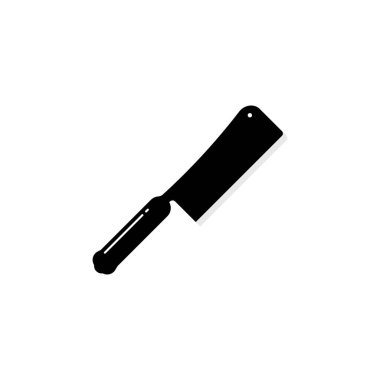 butcher knife icon. vector illustration simple design