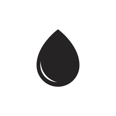 water drop icon vector illustration symbol design