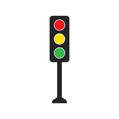 Traffic Light Vector icon illustration symbol design