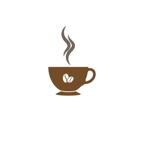 Coffee Cup Icon Vector Illustration Template Design — ストックベクタ