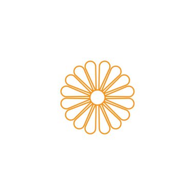 Sonbahar Simgesi vektör illüstrasyon tasarımı