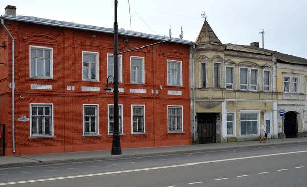 Rybinsk Yaroslavl Region Russia September 2021 Krestovaya Cross Street Main — Stock Photo, Image