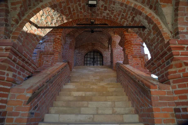 Haupteingang Zur Mariä Himmelfahrt Kathedrale Patriarchal Metochion Krutizy Moskau Russland — Stockfoto