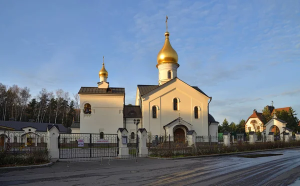 Moskou Rusland Oktober 2021 Tempel Van Kazan Ikoon Van Moeder — Stockfoto