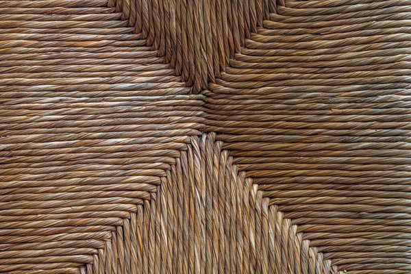 Angri Italia Textura Geométrica Una Silla Paja —  Fotos de Stock