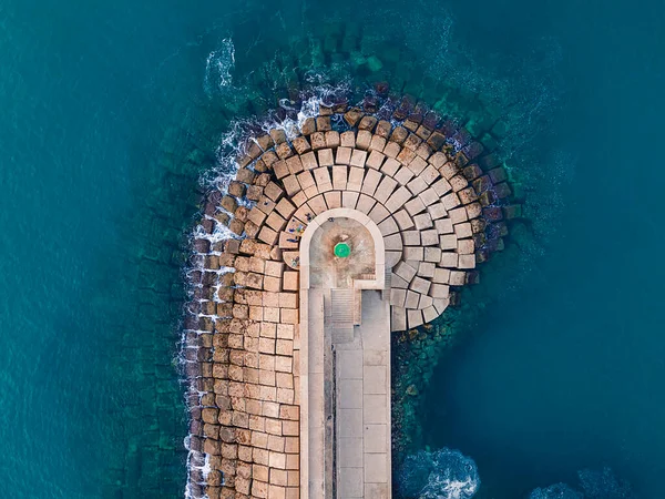 Puerto Javeas Visto Desde Aire —  Fotos de Stock