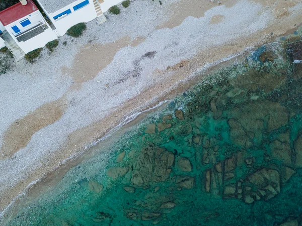 Vistas Aéreas Cala Barraca Xabia España —  Fotos de Stock