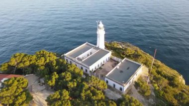 Cabo de la Nao, Javea, Alicante, İspanya 'dan hava görüntüleri