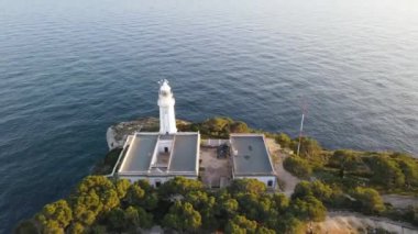 Cabo de la Nao, Javea, Alicante, İspanya 'dan hava görüntüleri