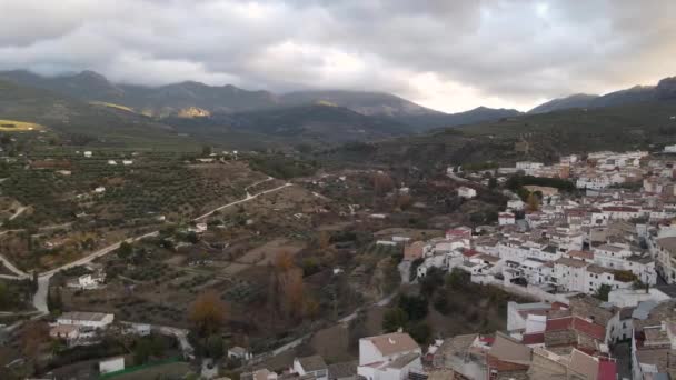 Widok Lotu Ptaka Quesada Jaen Hiszpania — Wideo stockowe