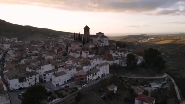 Vista Aérea Desde Quesada Jaén España — Vídeos de Stock