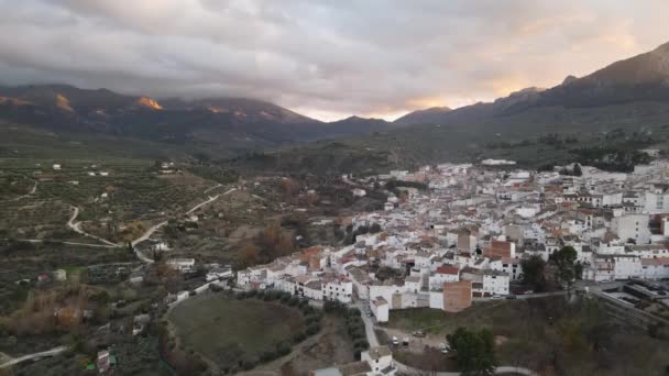 Luftaufnahme Von Quesada Jaen Spanien — Stockvideo