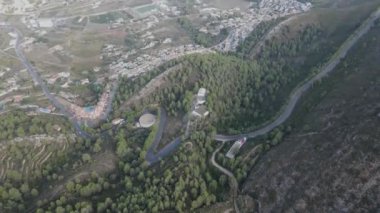 İspanya, Alicante 'deki Benitachell, Moraira, Calpe ve Javea' dan insansız hava aracı görüntüleri