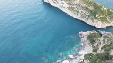 Cala Ambolo, Jvea, Alicante 'den hava görüntüleri