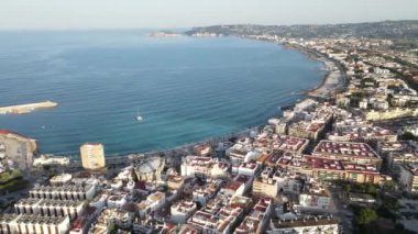 Cap de Sant Antoni, Javea 'dan hava manzarası. Alicante, İspanya