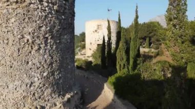 De Molins 'te İHA videosu Xabia, Alicante, İspanya