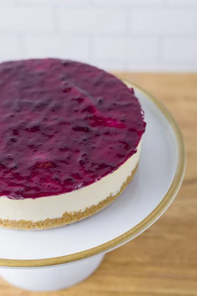 Käsekuchen Kuchenstand — Stockfoto