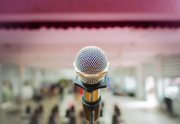 Microphone Singer Stage Music Events Karaoke Concerts Show Performances — Stock Photo, Image