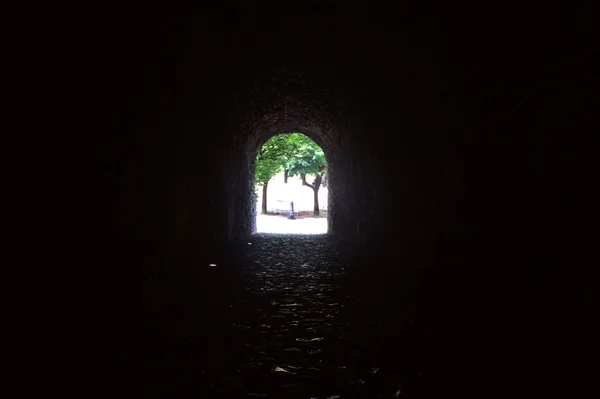 Park End Tunnel Mountain — Stok Foto