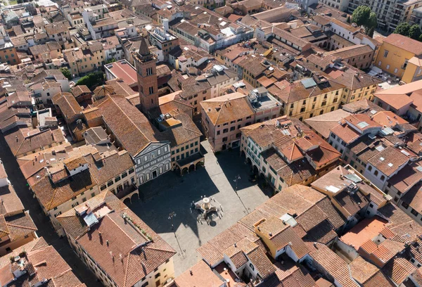 Aerial View Historic Center Empoli Tuscany Stockafbeelding
