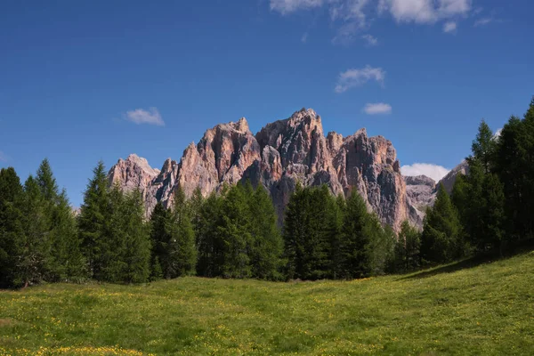 Dolomieten Berggroep Van Catinaccio Trentino — Stockfoto