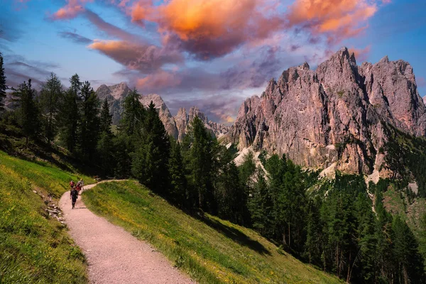 Path Mountain Range Trentino Catinaccio — Φωτογραφία Αρχείου