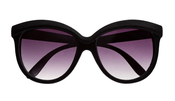 Stilvolle Sonnenbrille Für Frauen Mit Gefalteten Bügeln Und Einem Rahmen — Stockfoto