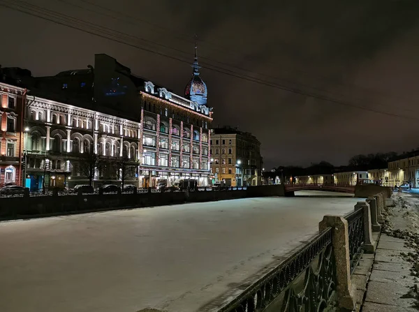 Petrohrad Rusko Památník Mikuláše All Ruského Císaře Obklopený Starým Plotem — Stock fotografie