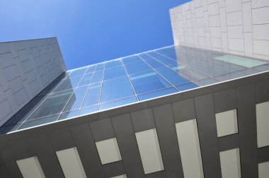 Pencereli Modern İşletme Merkezi Binası
