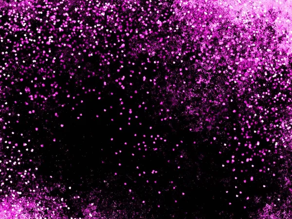Розовый Черный Пурпурный Винтажный Праздничный Узор Снежинки Зимний Новогодний Фон — стоковое фото