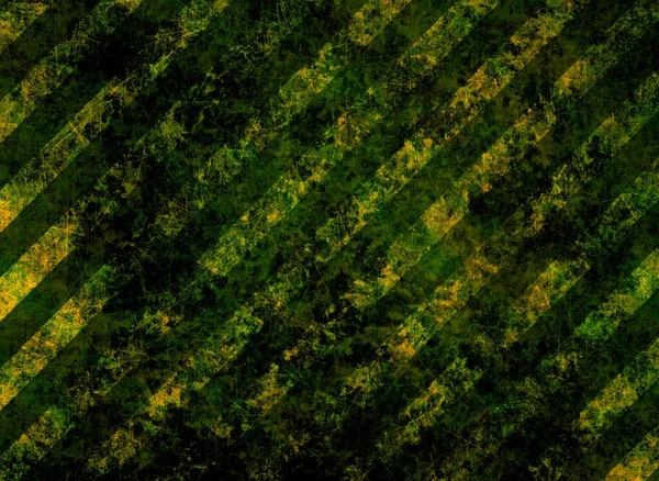Оливково Жовтий Зелений Смугастий Фон Розмитою Градієнтною Гранжевою Текстурою Смугаста — стокове фото