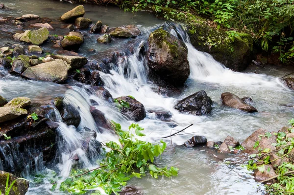 巴西格拉纳多森林中的瀑布 — 图库照片