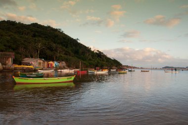 Santa Catarina 'daki nehir tekneleri