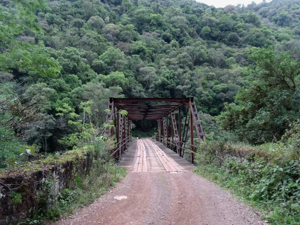 Ponte Raposo Gramado Rio Grande Sul — Foto de Stock