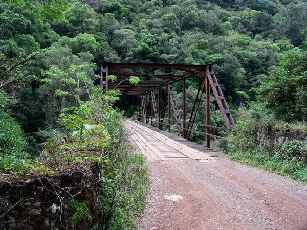 Ponte Raposo Gramado Rio Grande Sul — Fotografia de Stock