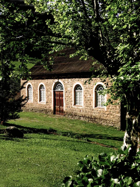 Casa Piedra Zona Rural Nova Petropolis Brasil — Foto de Stock