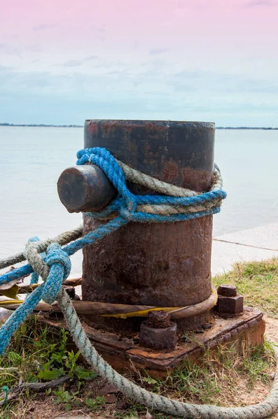 Old Rusty Anchor Brazil — Foto de Stock