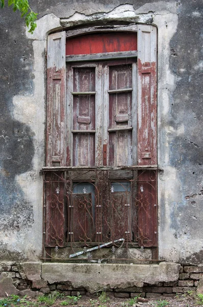 Beautiful Ancient Door Dilapidated House Uruguay — ストック写真