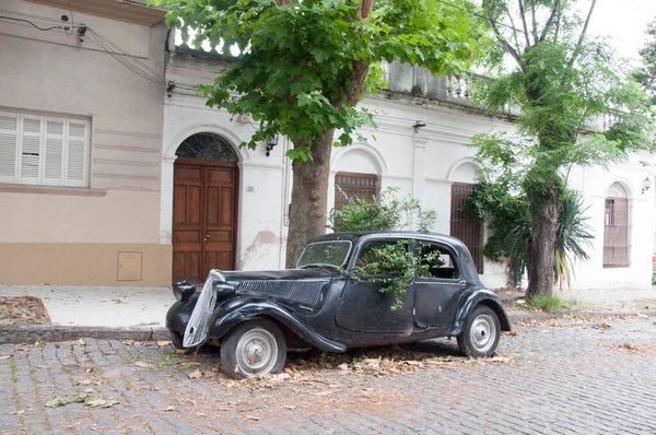 Antique Car Colonia Del Sacramento Uruguay — Stock Photo, Image