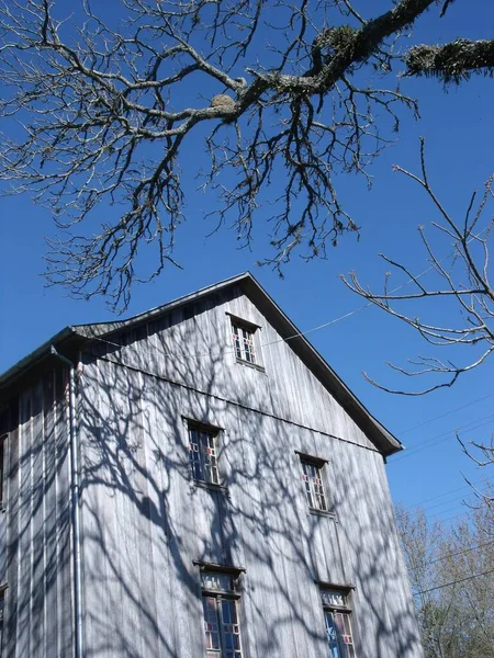 Bento Goncalf, Brezilya 'daki güzel eski ev manzarası 
