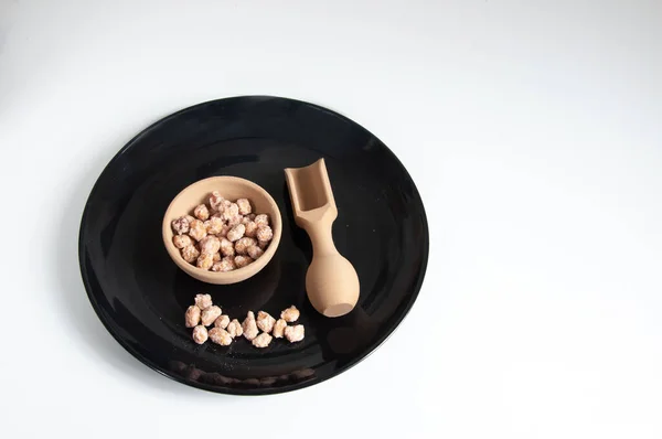  delicious peanut praline on the table