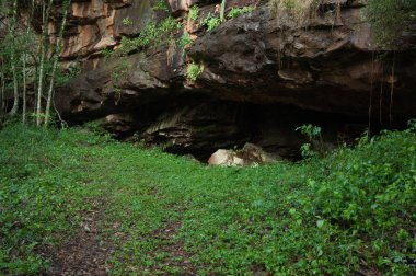 Mağaranın güzel manzarası