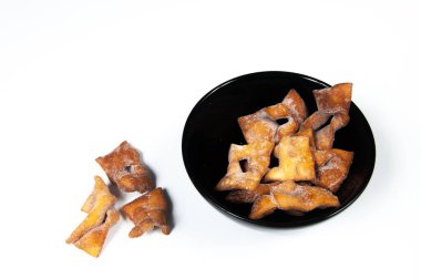 delicious grostoli on the table